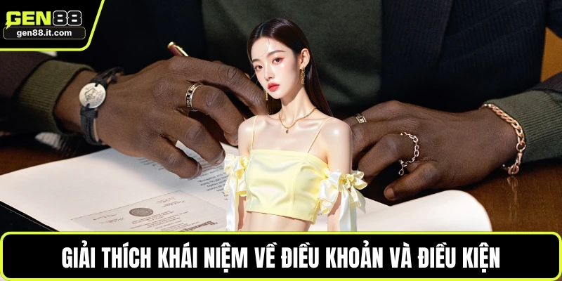 Điều Khoản Và Điều Kiện 1 Giải thích khái niệm về điều khoản và điều kiện