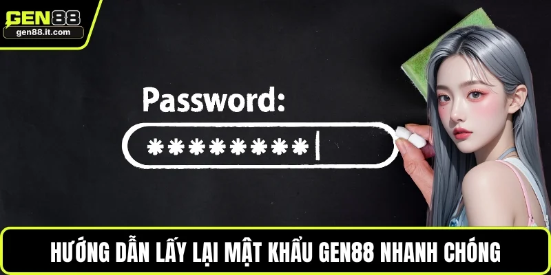 Hướng dẫn lấy lại mật khẩu GEN88 nhanh chóng
