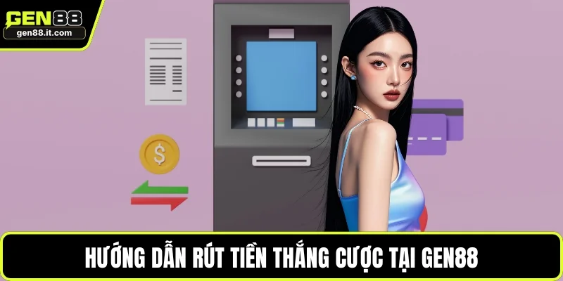 Hướng dẫn rút tiền thắng cược tại GEN88