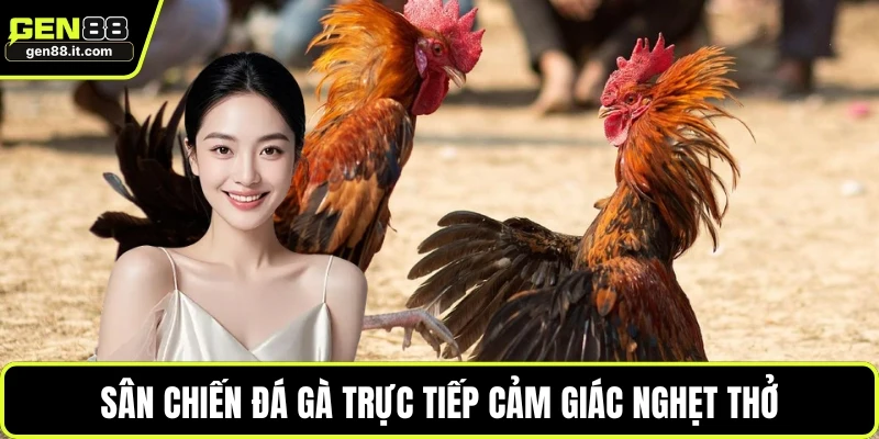 Sân chiến đá gà trực tiếp cảm giác nghẹt thở