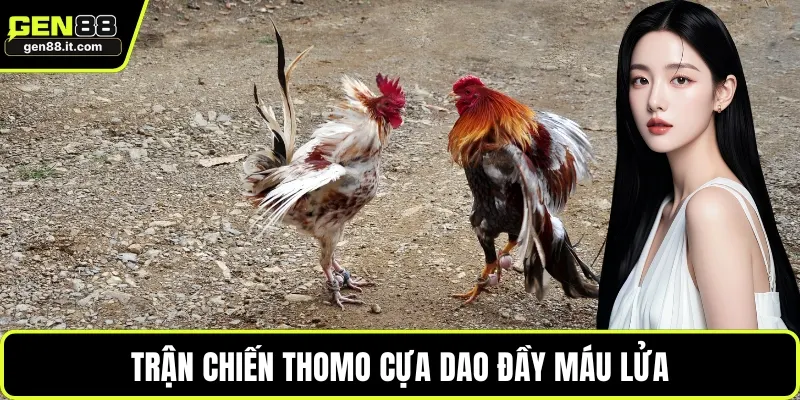 Trận chiến Thomo cựa dao đầy máu lửa
